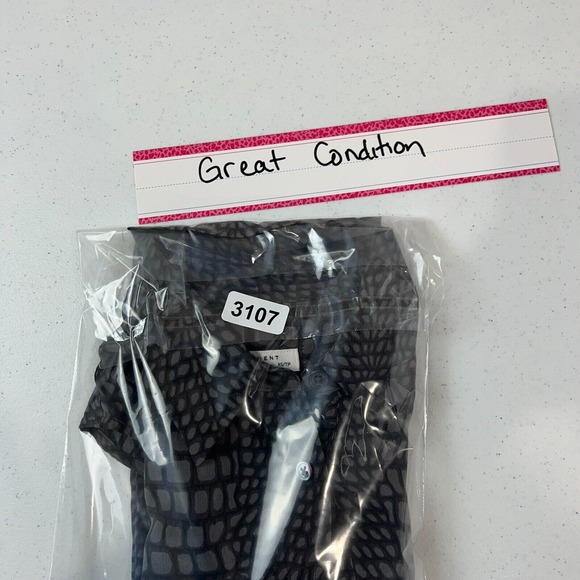 Equipment Women's Geometric Lucida Shift Dress Professional Gray Animal Print XS - Picture 10 of 10